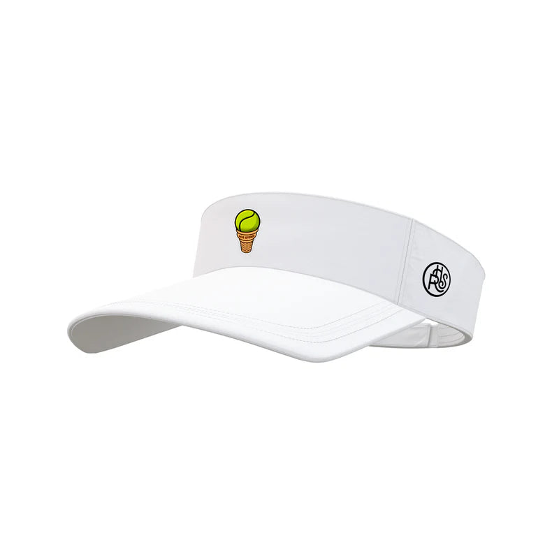 Visera Hazard Rough Society Blanca