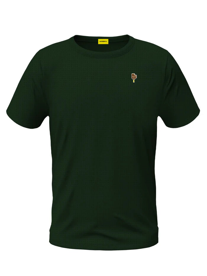 Camiseta Hazard Rough Society Verde Oscuro