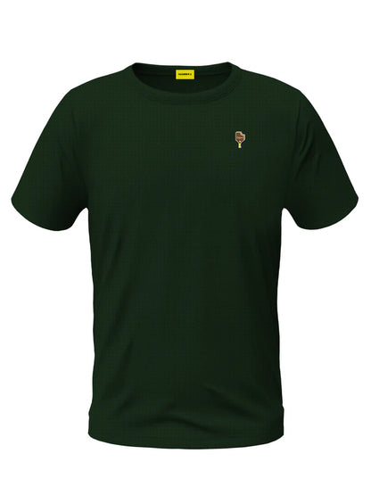 Camiseta Hazard Rough Society Verde Oscuro