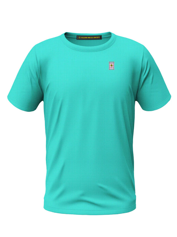 Camiseta Hazard Rough Society Azul Aqua